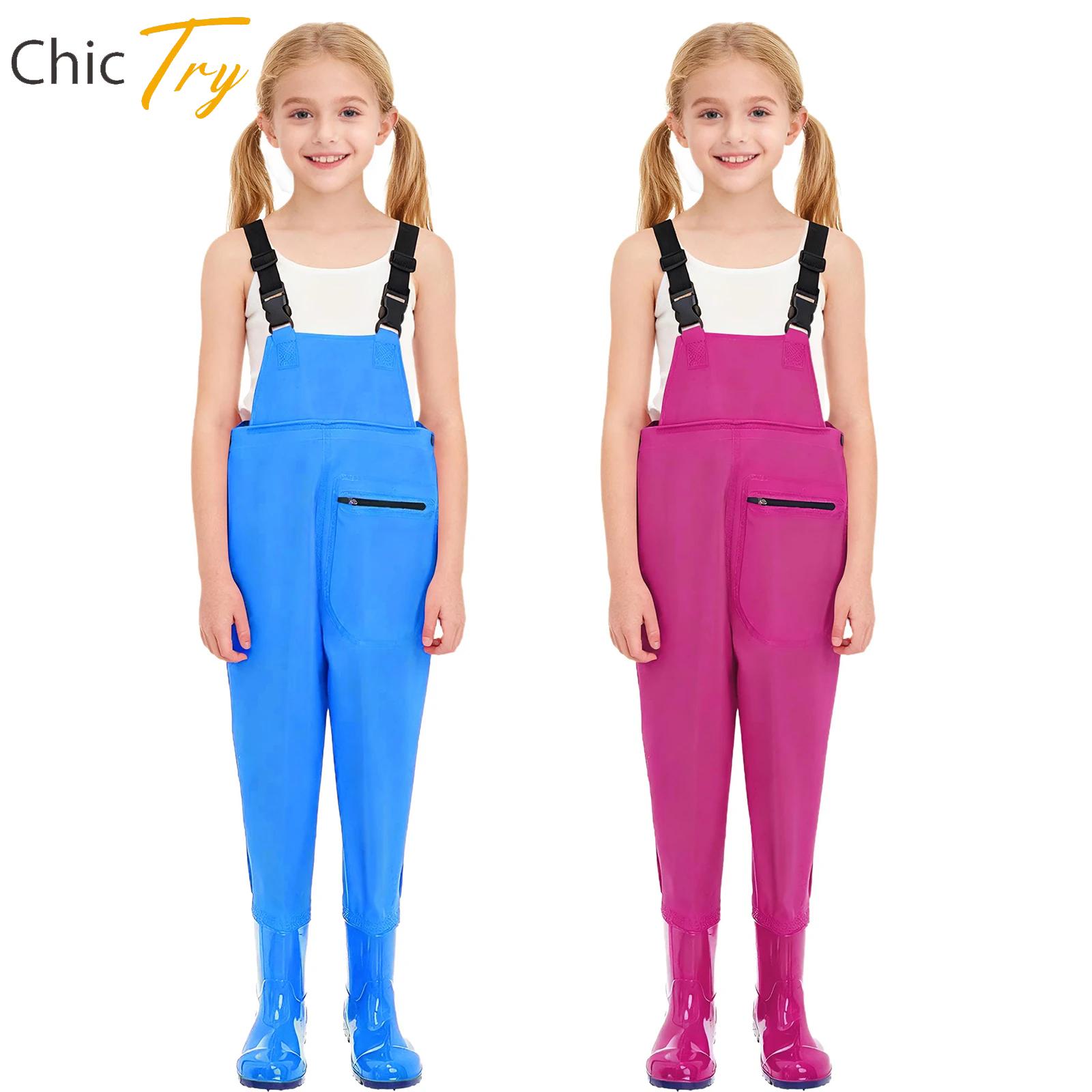 Kids Outdoor Jumpsuit - Unisex-Overall für Kinder, Outdoor-Sport, Angeln, Wathose,