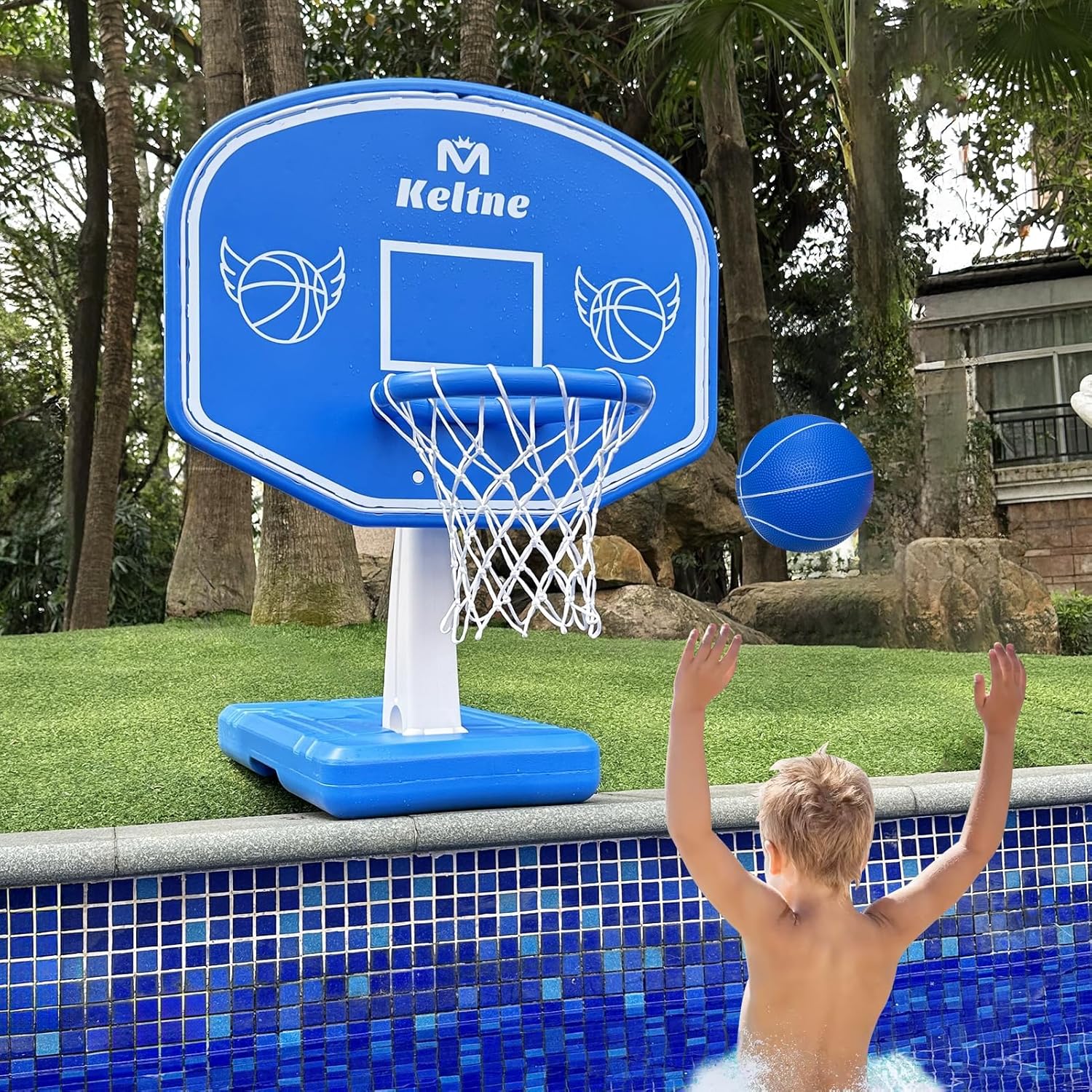 Outdoor Kid - Großer Basketballkorb für den Pool mit