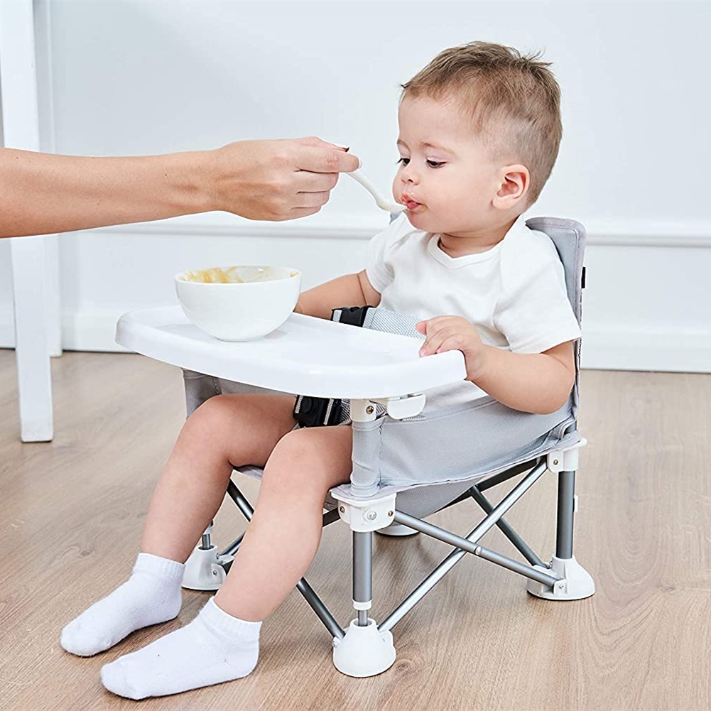 Kids Outdoor Table And Chairs - Klappstuhl Baby Campingstuhl Klappbarer Camping-Hochstuhl für