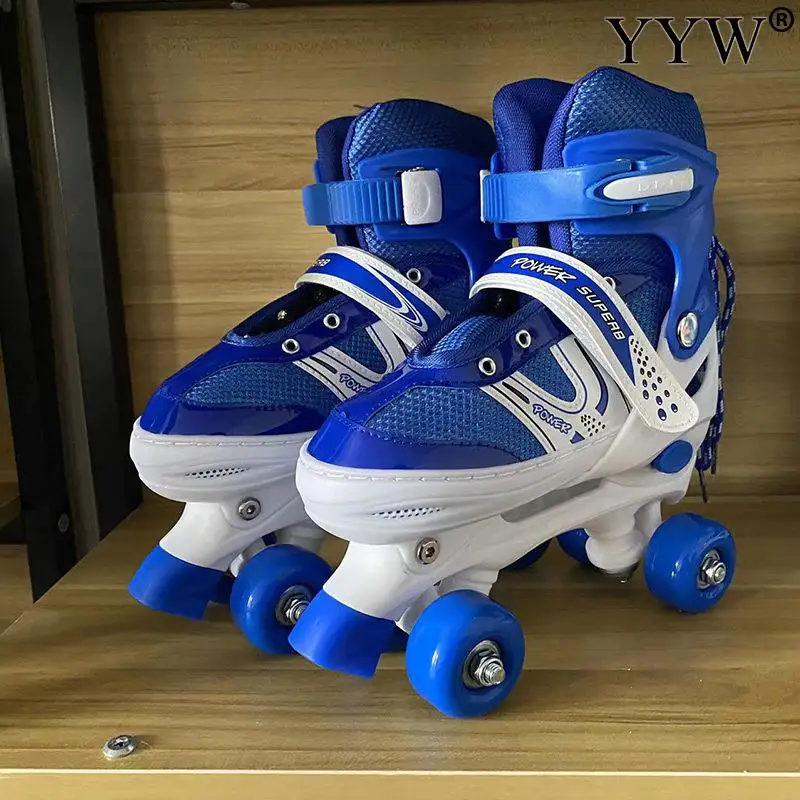 Doppelreihige Quad-Rollschuhe  – Kids Outdoor Quad Bewertung und Preis