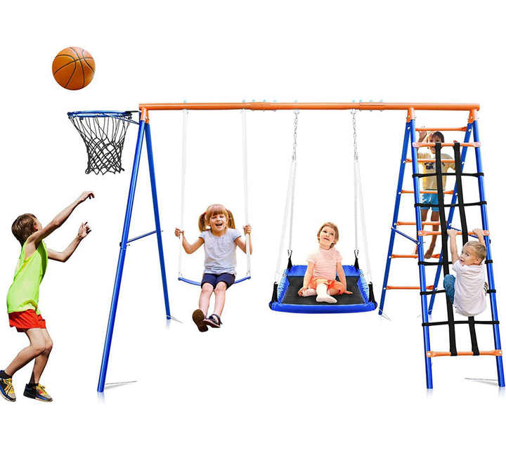 3-in-1 Kinder-Schaukel-Rutsche – Kids Outdoor Hanging Chair Bewertung und Preis