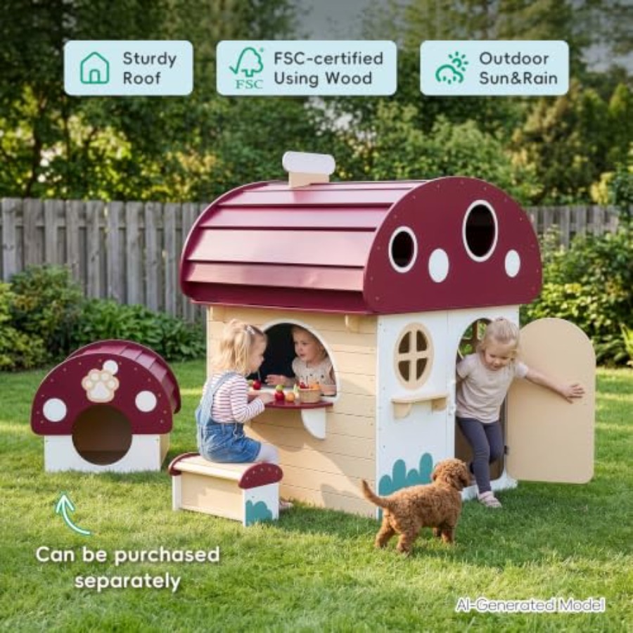 Outdoor-Spielhaus aus Massivho – Kids Outdoor Chalkboard Bewertung und Preis