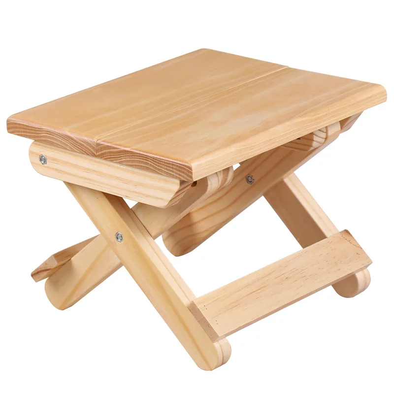 Kiefernholz Klapp hocker tragb – Kids Outdoor Bench Bewertung und Preis
