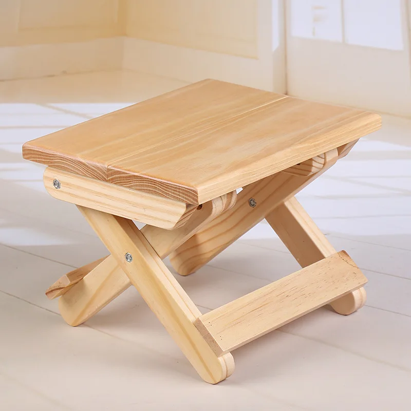 Kiefernholz Klapp hocker tragb – Kids Outdoor Bench Bewertung und Preis