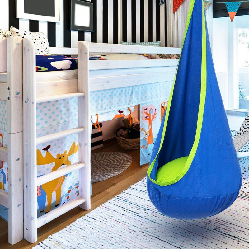 Kinder-Hängeschaukel mit aufbl – Kids Outdoor Hanging Chair Bewertung und Preis