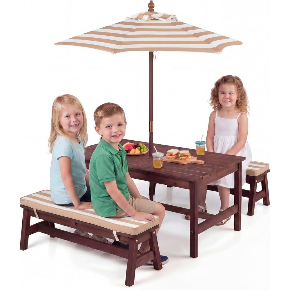 Kinder-Picknicktisch, große 42 – Kids Outdoor Bench Bewertung und Preis