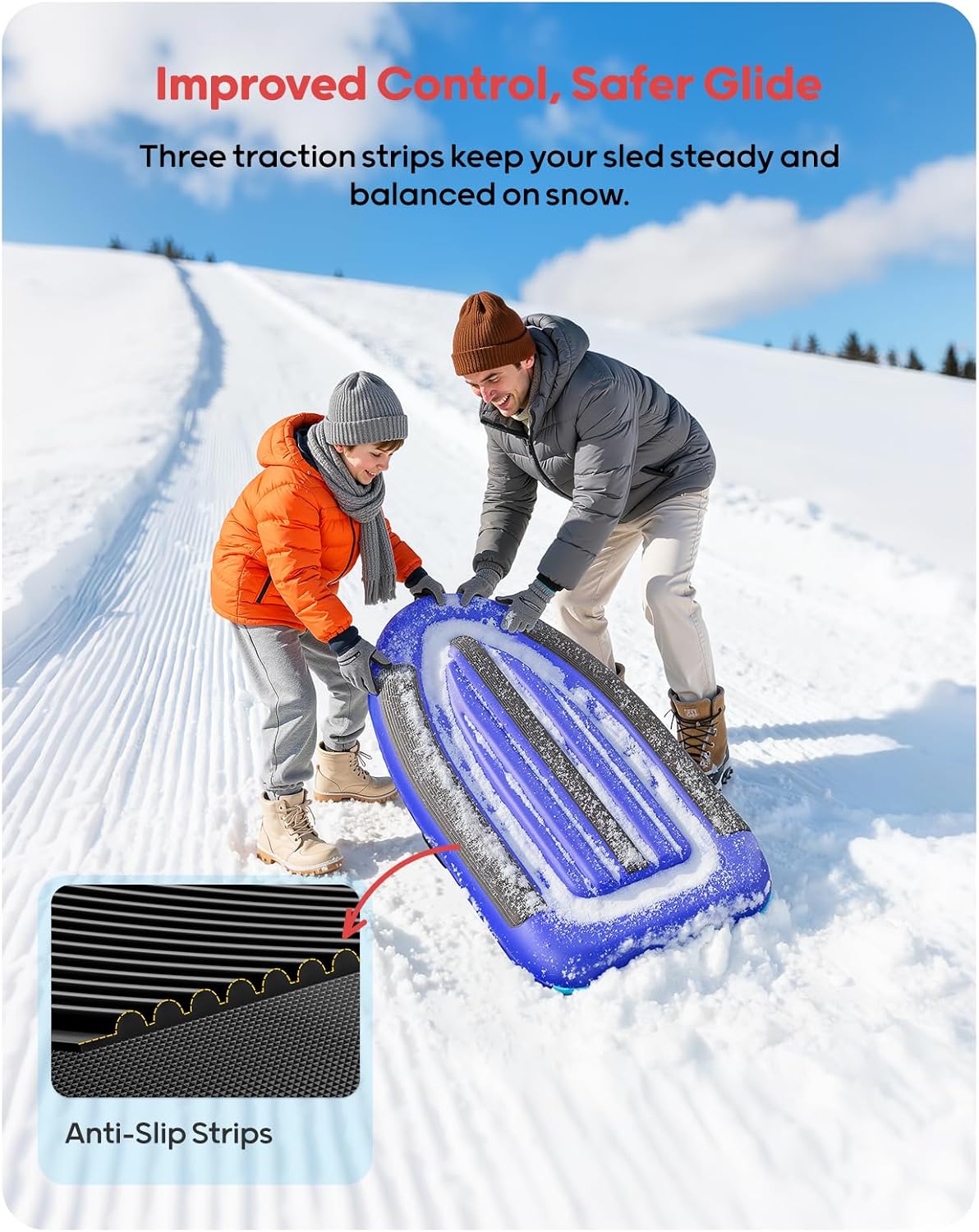 QPAU Aufblasbarer PVC-Schneesc – Outdoor Kid Bewertung und Preis