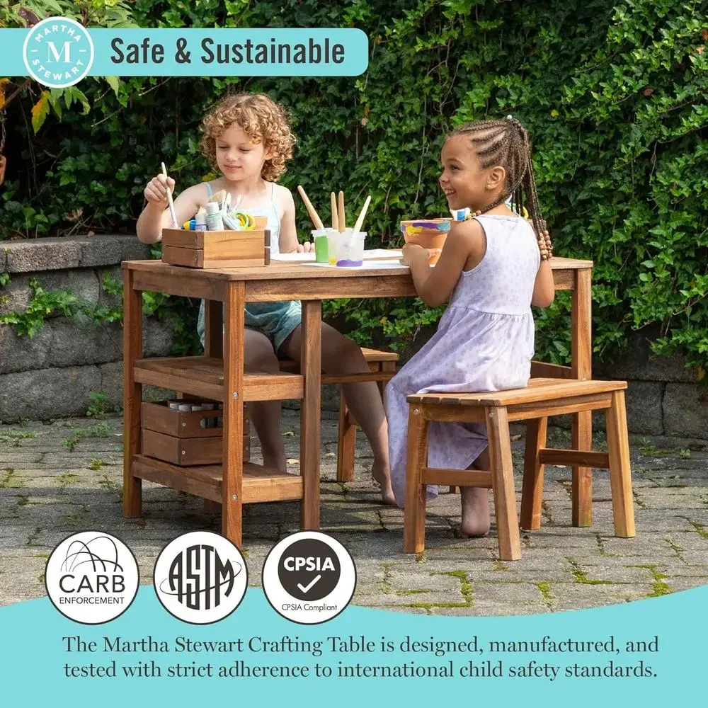 Kinder-Outdoor-Aktivitätstisch – Kids Outdoor Bench Bewertung und Preis