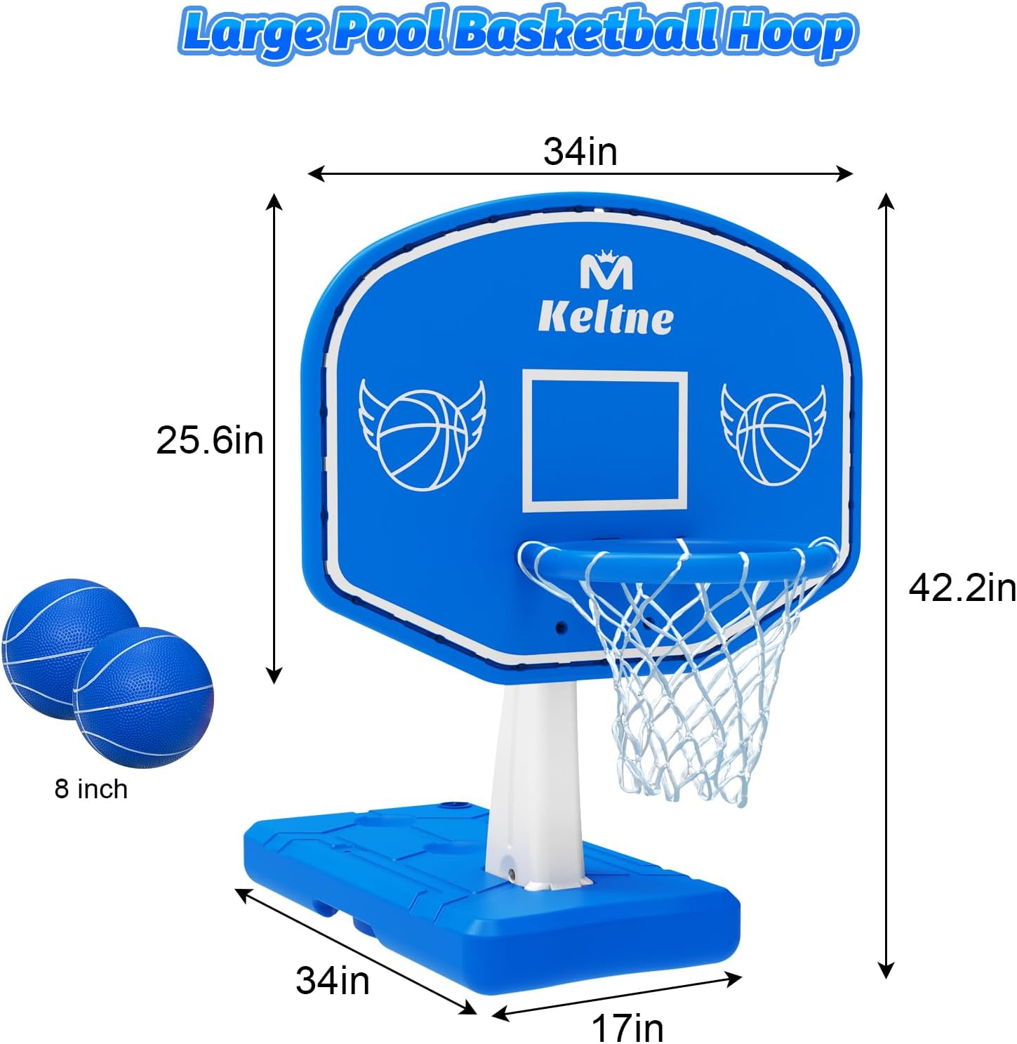 Großer Basketballkorb für den  – Outdoor Kid Bewertung und Preis