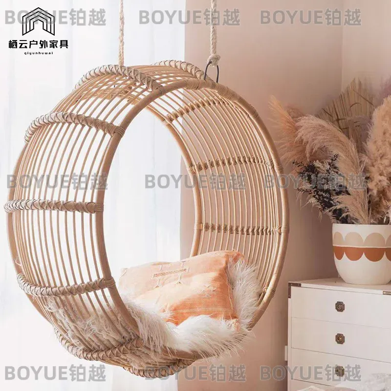 Outdoor-Rattan-Schaukelstuhl H – Kids Outdoor Hanging Chair Bewertung und Preis