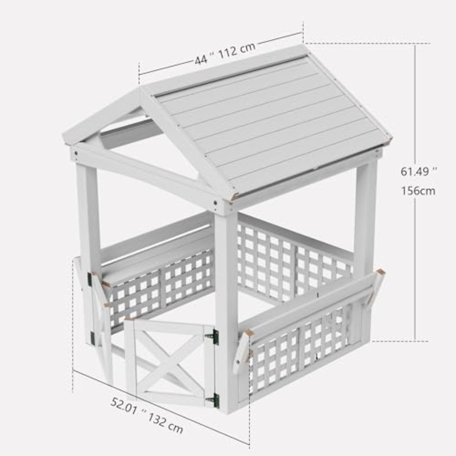 Outdoor-Holzspielhaus für Kind – Kids Outdoor Bench Bewertung und Preis