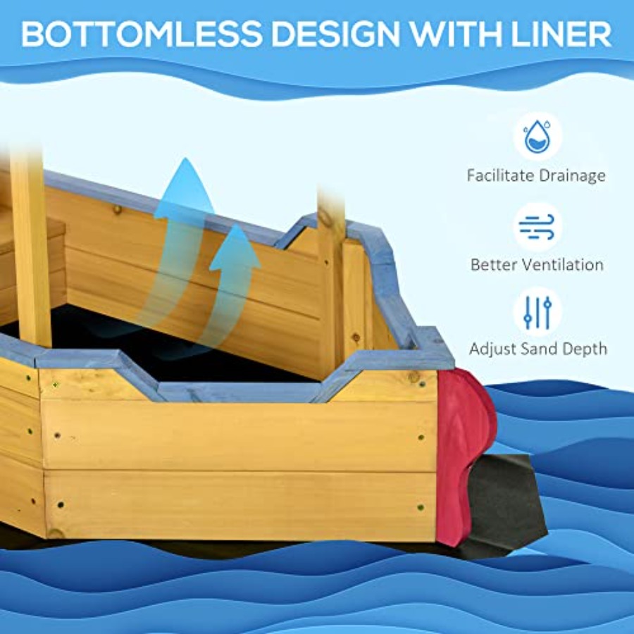 Outdoor-Sandkasten für Kinder  – Kids Outdoor Bench Bewertung und Preis