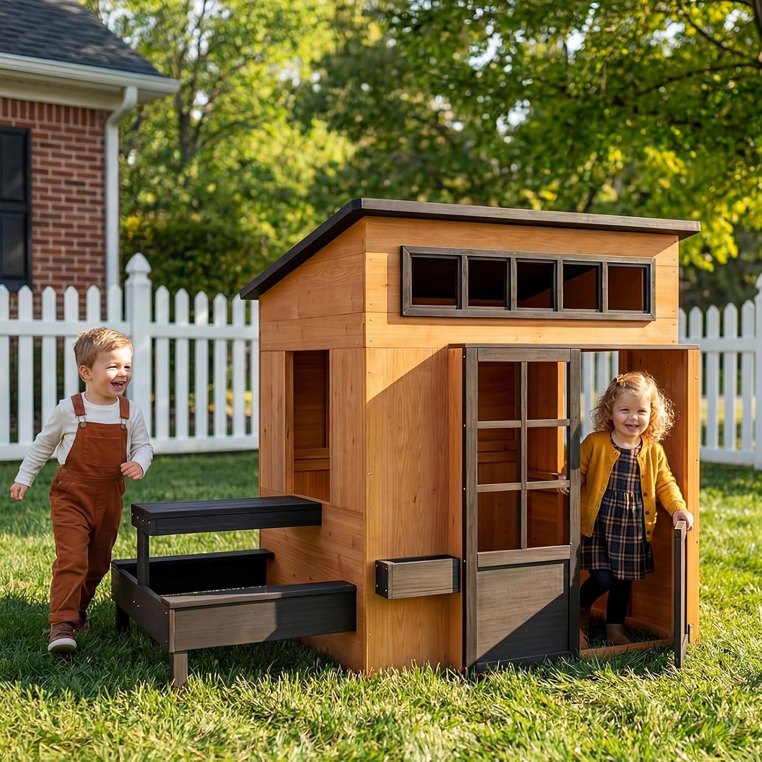 Nordivale Outdoor-Spielhaus Mo – Kids Outdoor Chalkboard Bewertung und Preis
