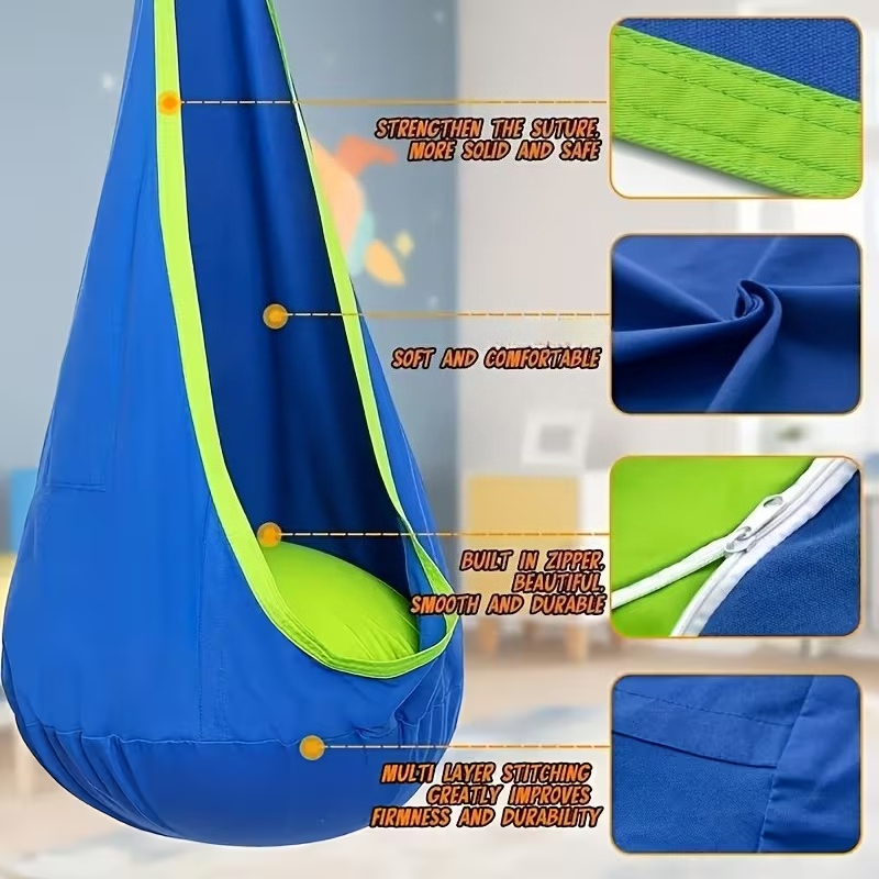 Kinder-Hängesessel für Drinnen – Kids Outdoor Hanging Chair Bewertung und Preis