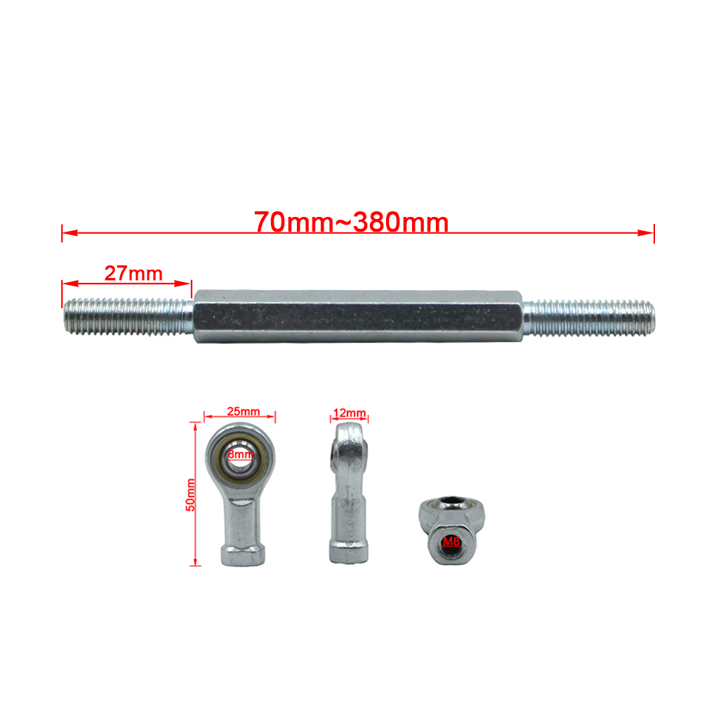 1 Paar 70mm-290mm Lenkstangen- – Kids Outdoor Quad Bewertung und Preis